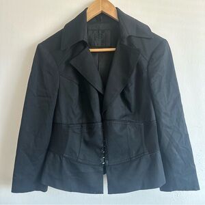 Bebe Elegant Black Suit Jacket